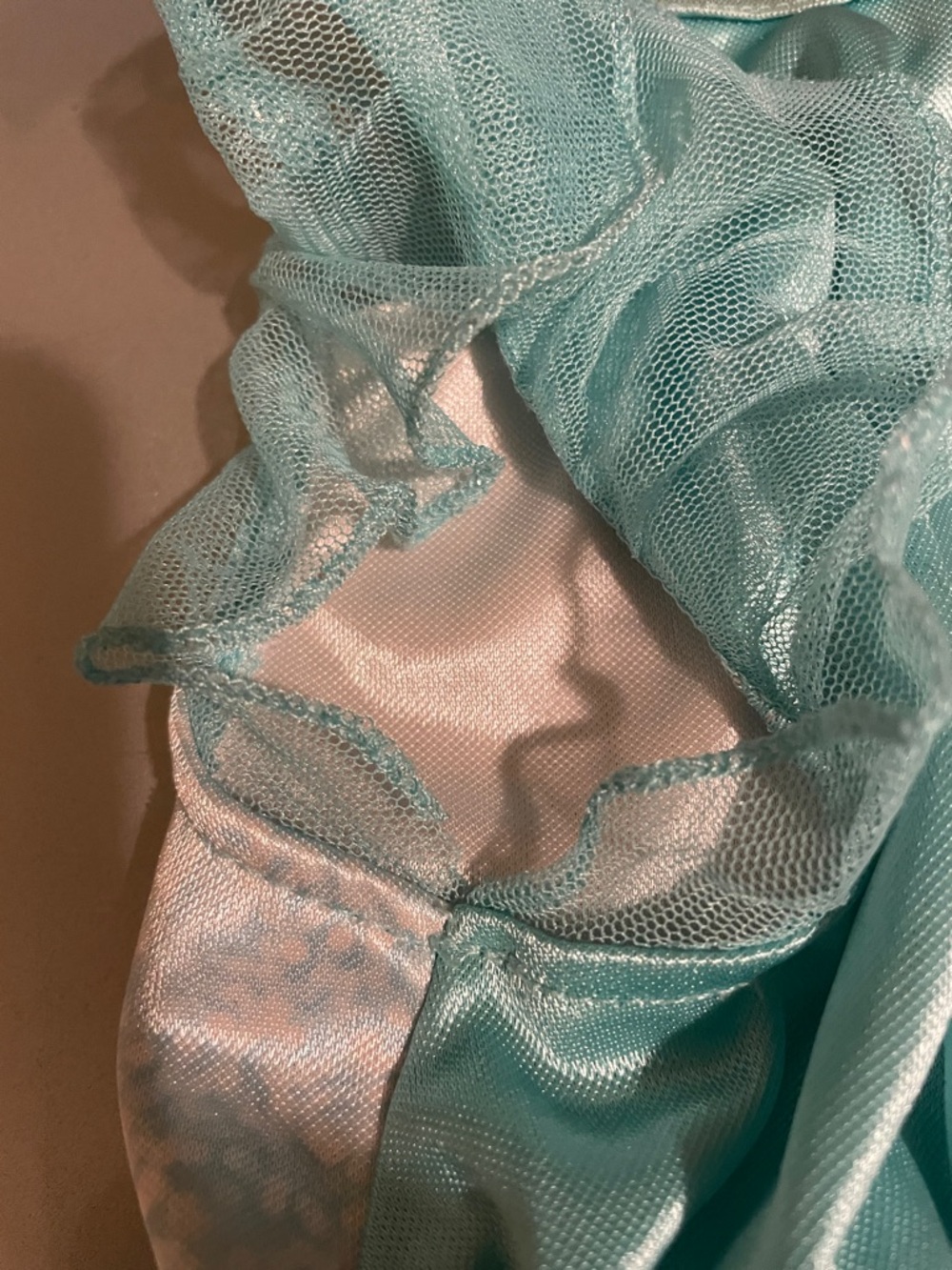Disney Little Mermaid Aqua and Pink Costume Dress - Picture 11 of 12